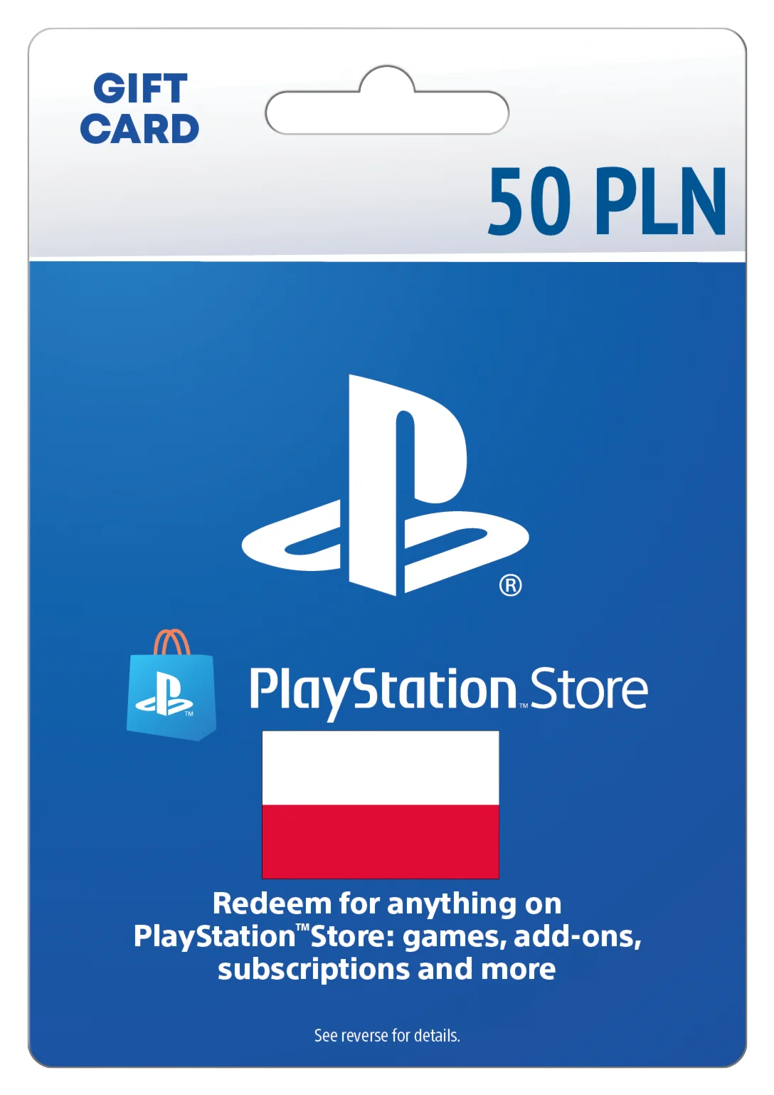 Карта пополнения 50 PLN (PLNayStation Store) [PL]