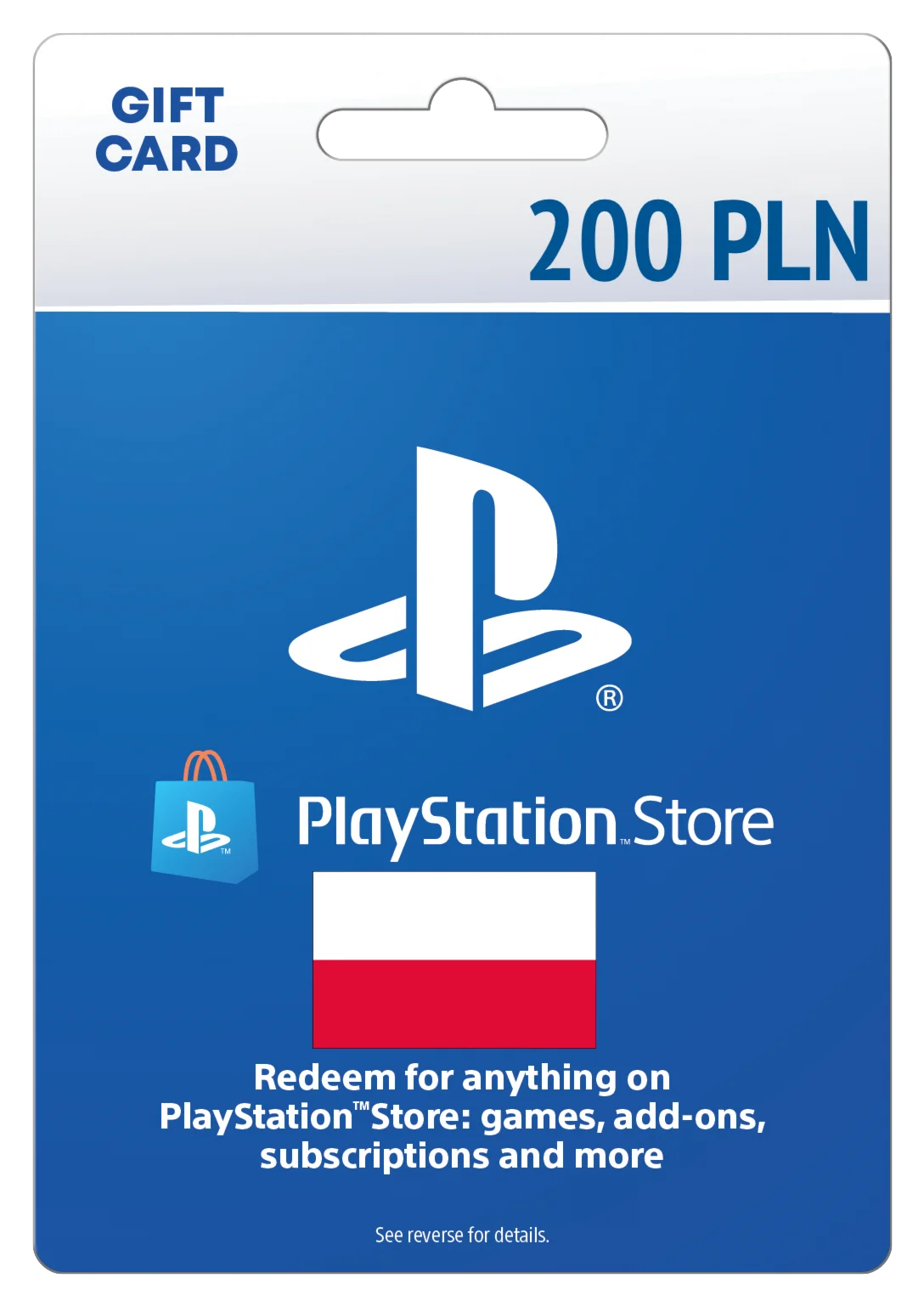 Карта пополнения 200 PLN (PLNayStation Store) [PL]