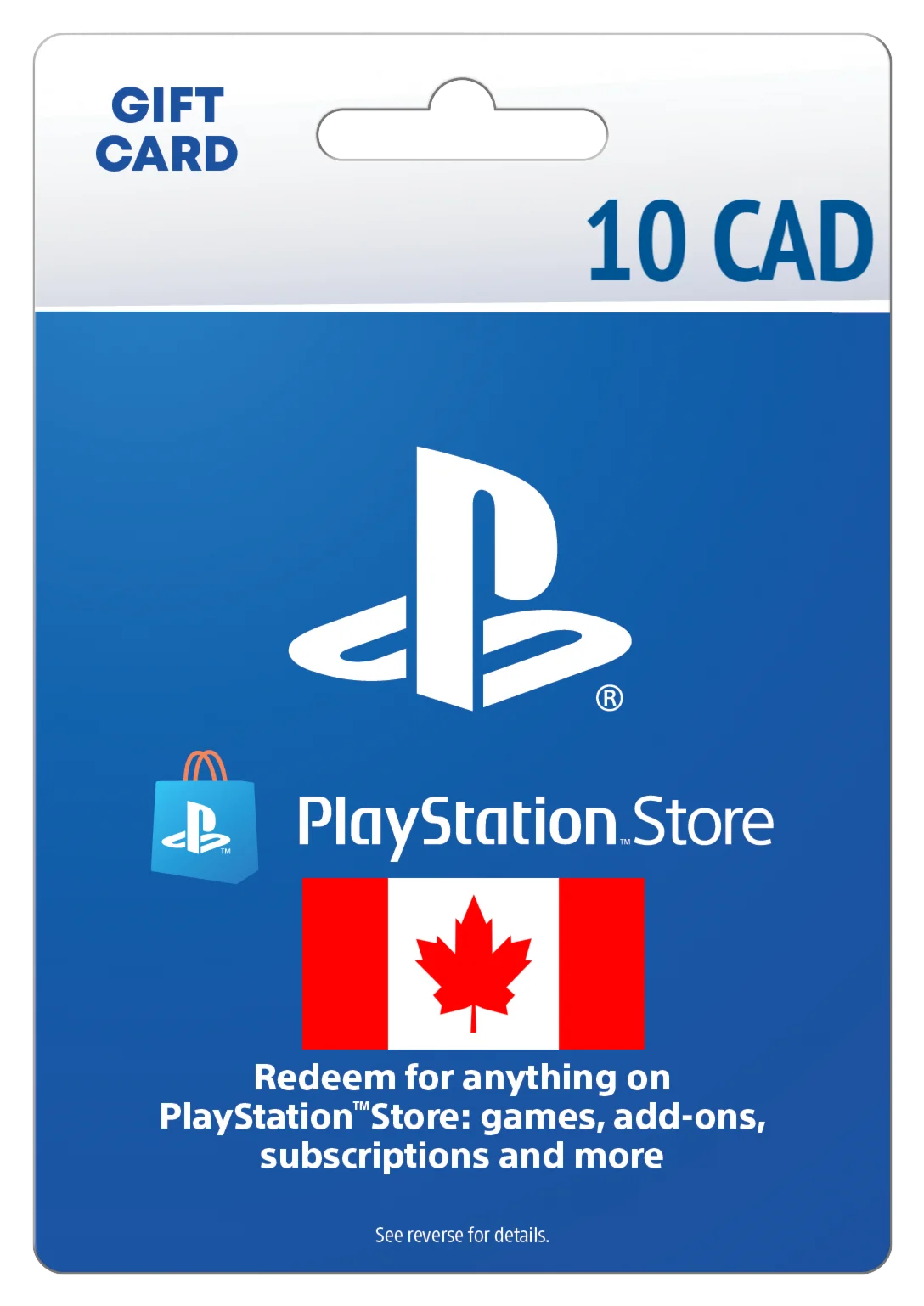 Карта пополнения 10 CAD (PlayStation Store) [CA]