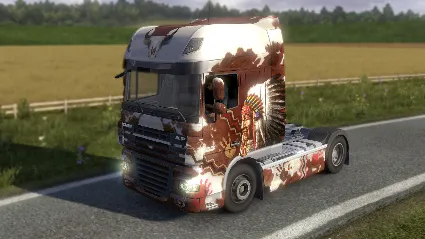 Euro Truck Simulator 2 - USA Paint Jobs Pack АВТОДОСТАВКА STEAM РОССИЯ