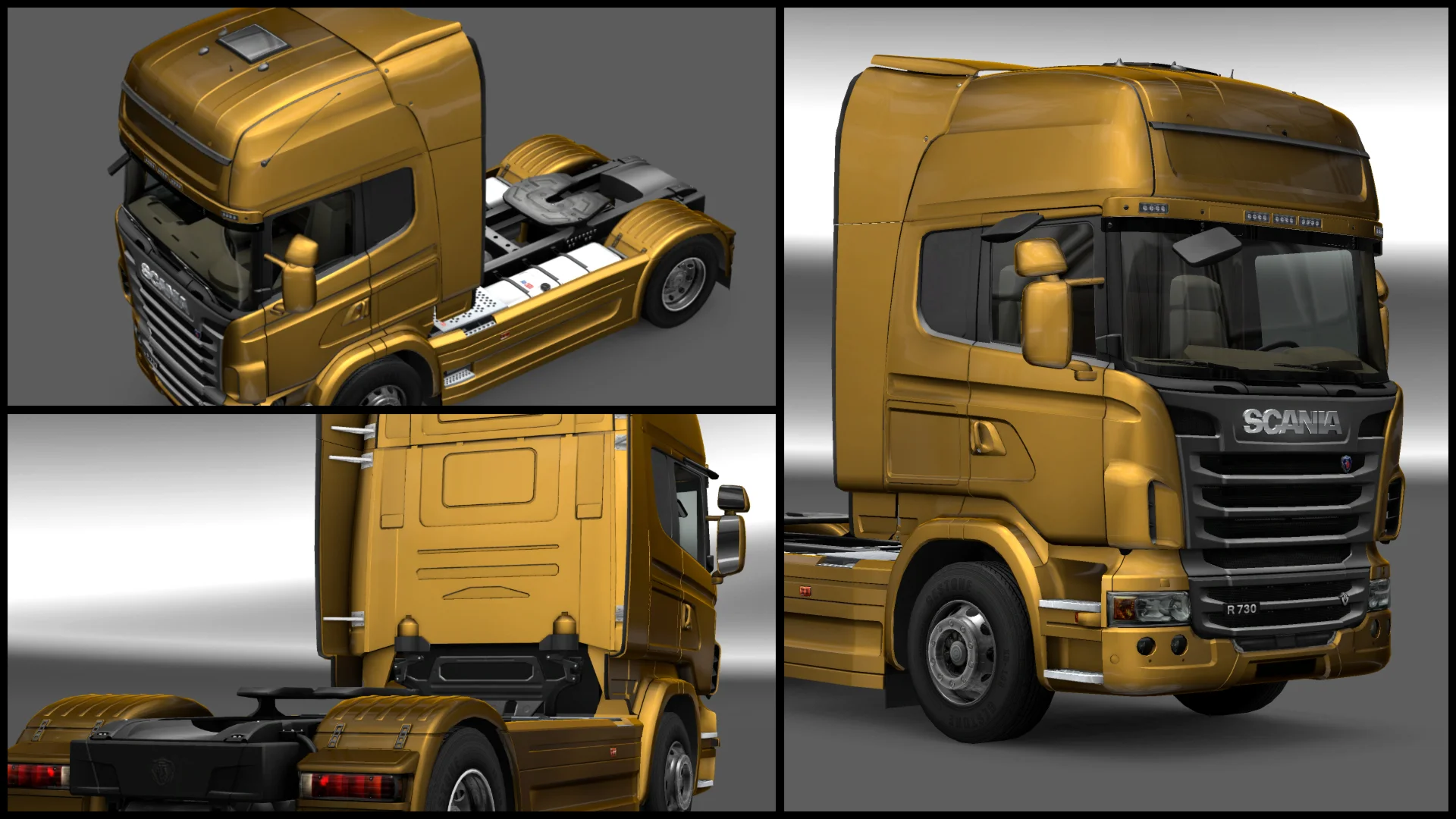 Euro Truck Simulator 2 - Metallic Paint Jobs Pack STEAM