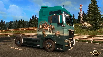 Euro Truck Simulator 2 - Pirate Paint Jobs Pack АВТОДОСТАВКА STEAM РОССИЯ