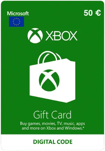 Карта пополнения Xbox Live 50 EUR [EU]