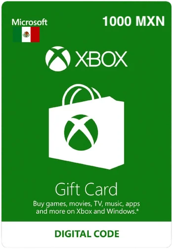Карта пополнения Xbox Live 1000 MXN [MX]