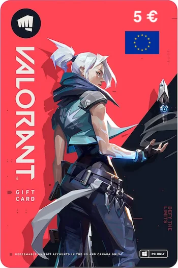 Карта пополнения Valorant point 5 EUR [EU]