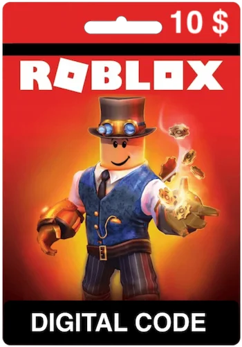 Карта пополнения Roblox 10 USD [GLOBAL]