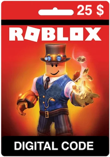Карта пополнения Roblox 25 USD [GLOBAL]