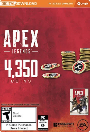 Карта пополнения Apex Legends 4350 Coins [GLOBAL]