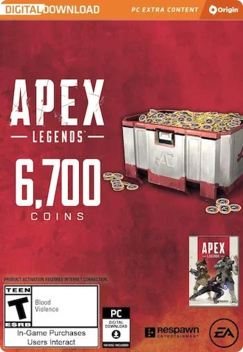 Карта пополнения Apex Legends 6700 Coins [GLOBAL]