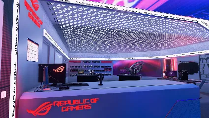 PC Building Simulator Republic of Gamers Workshop STEAM