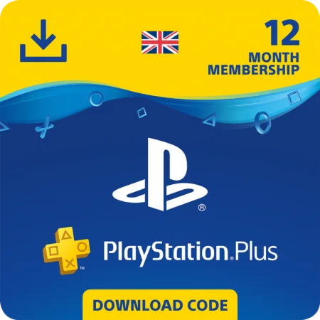 PS PLUS — 365 дней — 12 месяцев (Великобритания)