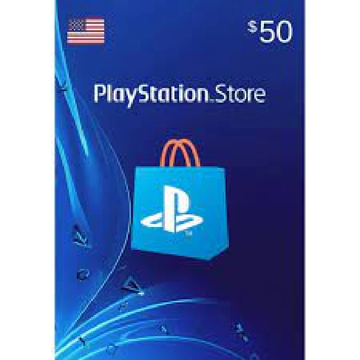 🔶PSN 50 USD ($) USA [Top-Up Wallet] Official Key