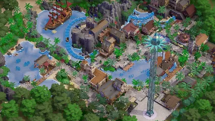 Parkitect - Booms  Blooms DLC STEAM GIFT РОССИЯ