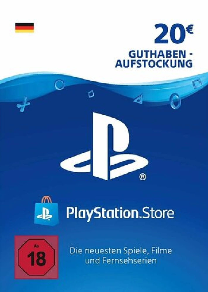 PLAYSTATION NETWORK (PSN) - 20€ EUR (DE , GERMANY) 🎁