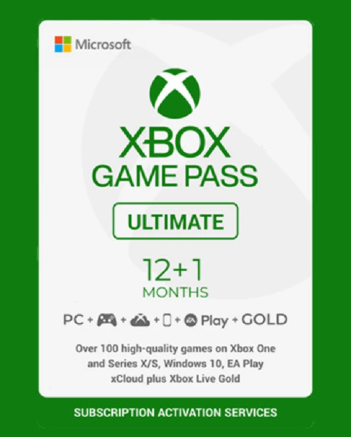 ❤️Game Pass Ultimate 12 МЕСЯЦЕВ + EA, ANY ACCOUNT