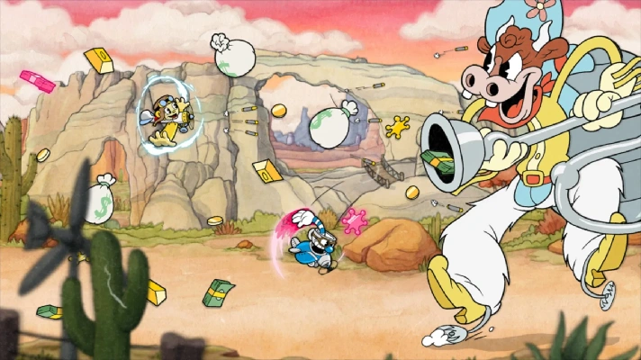 🎮🚀⚡Cuphead: The Delicious Last Course XBOX+PC🔑KEY🔥