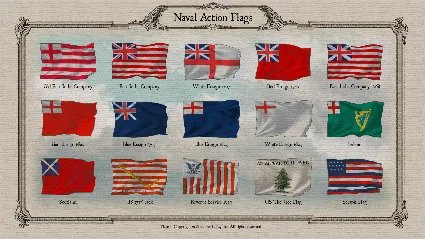 Naval Action - Flags DLC STEAM GIFT РОССИЯ