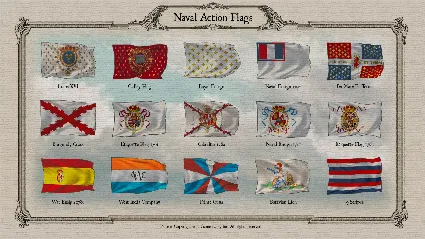 Naval Action - Flags DLC STEAM GIFT РОССИЯ