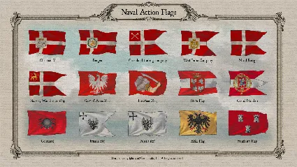 Naval Action - Flags DLC STEAM GIFT РОССИЯ