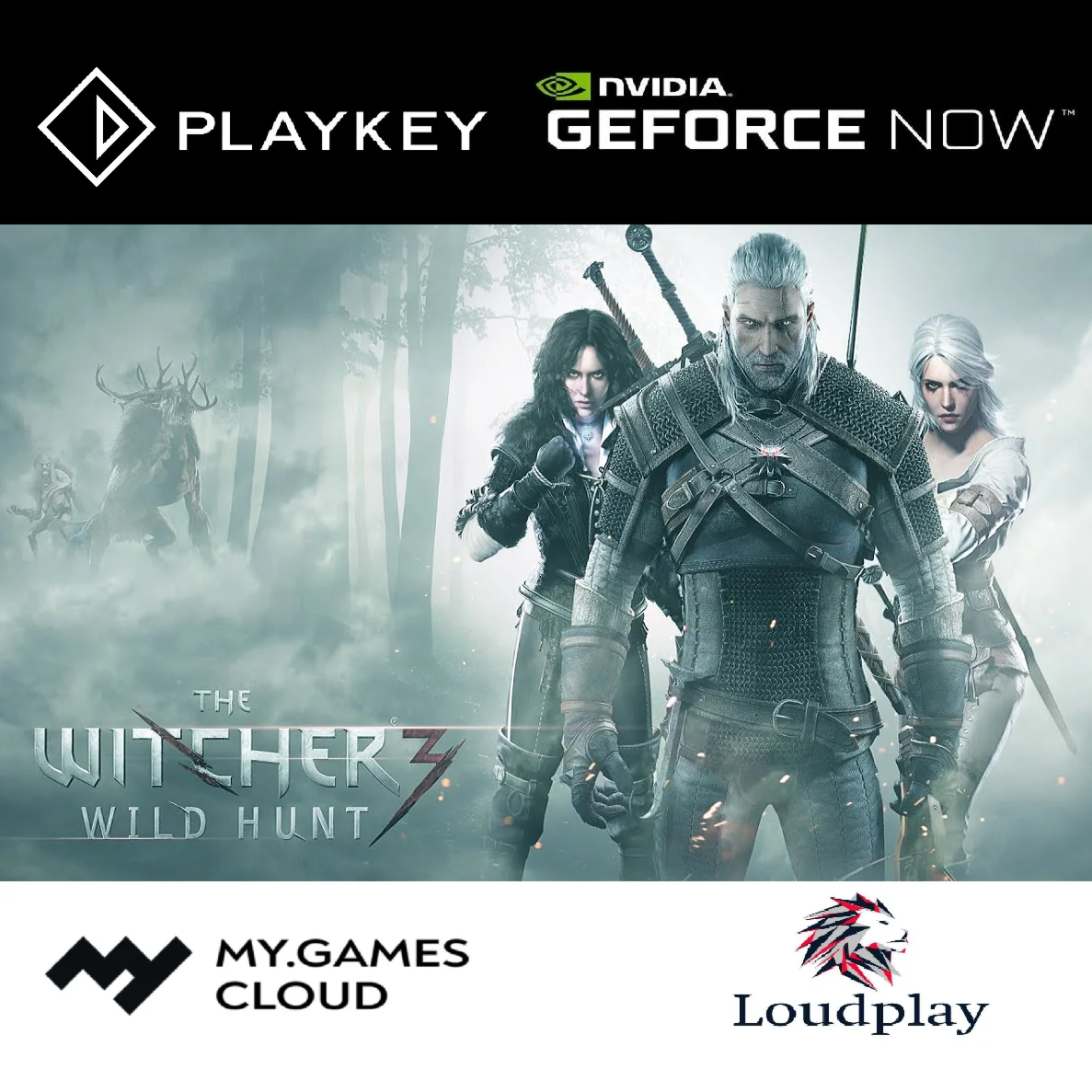 The Witcher 3 Ведьмак 3 +DLC для GFN, Play Key... 