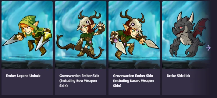 🔥 🆕 Brawlhalla Grovewarden Ember Bundle КЛЮЧИК 🔑 🔥