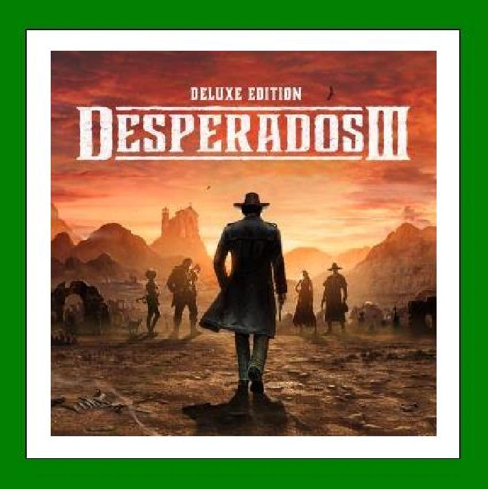 ✅Desperados III Deluxe Edition✔️30 game🎁Steam⭐Global🌎