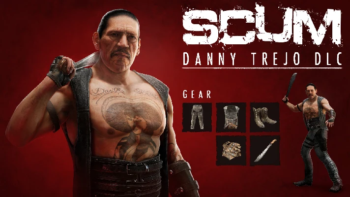 SCUM: Danny Trejo Character Pack 💎 DLC STEAM GIFT RU