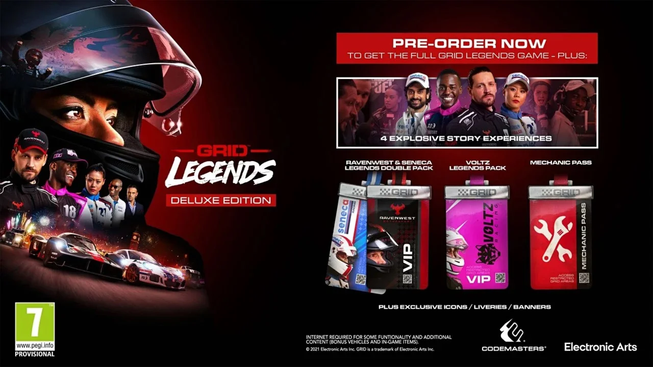⭐⭐⭐GRID Legends Deluxe Edition (ORIGIN) GRID Legend⭐⭐⭐