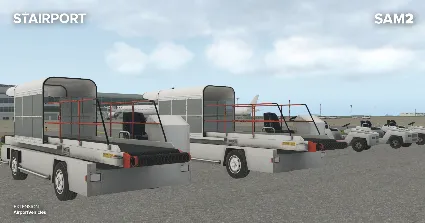 X-Plane 11 - Add-on: SAM AirportVehicles АВТОДОСТАВКА STEAM РОССИЯ