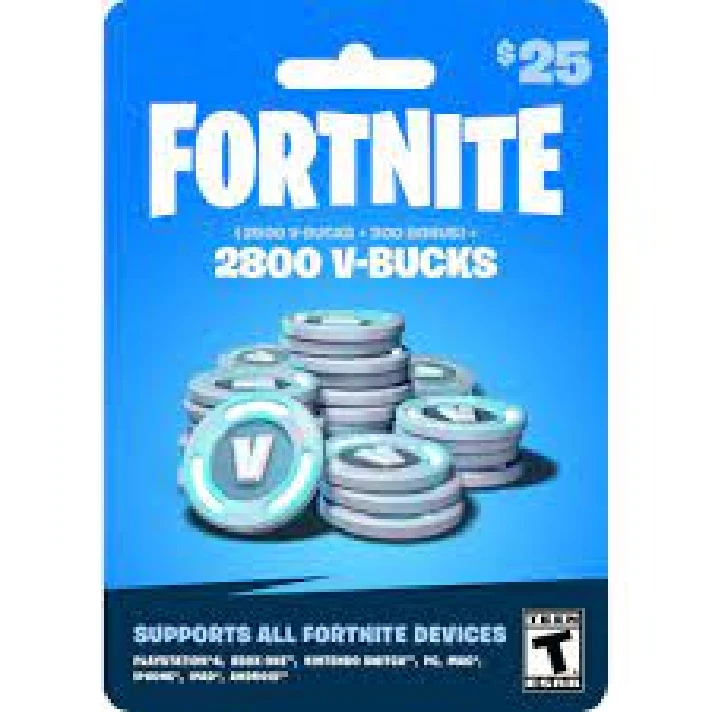 🎮Fortnite - 2800 VBucks PC/Xbox/PlayStation/Android