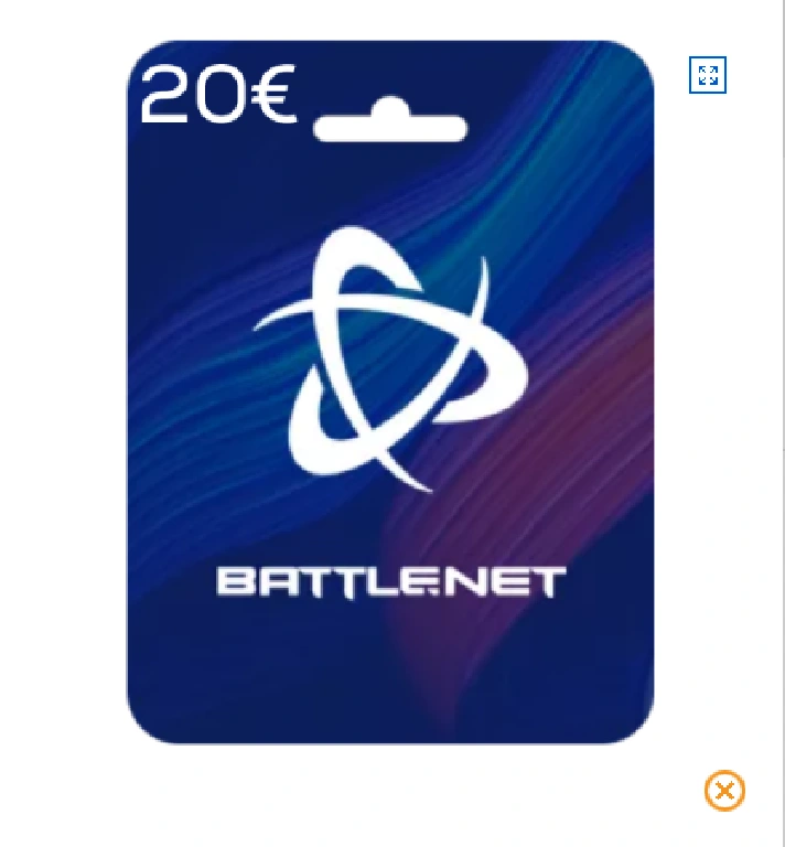 Battle.net Blizzard Gift Card 20 EUR