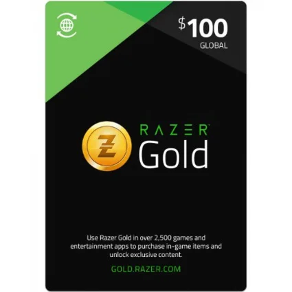 📌 RAZER GOLD GIFT CARD 100 USD (GLOBAL) 💵