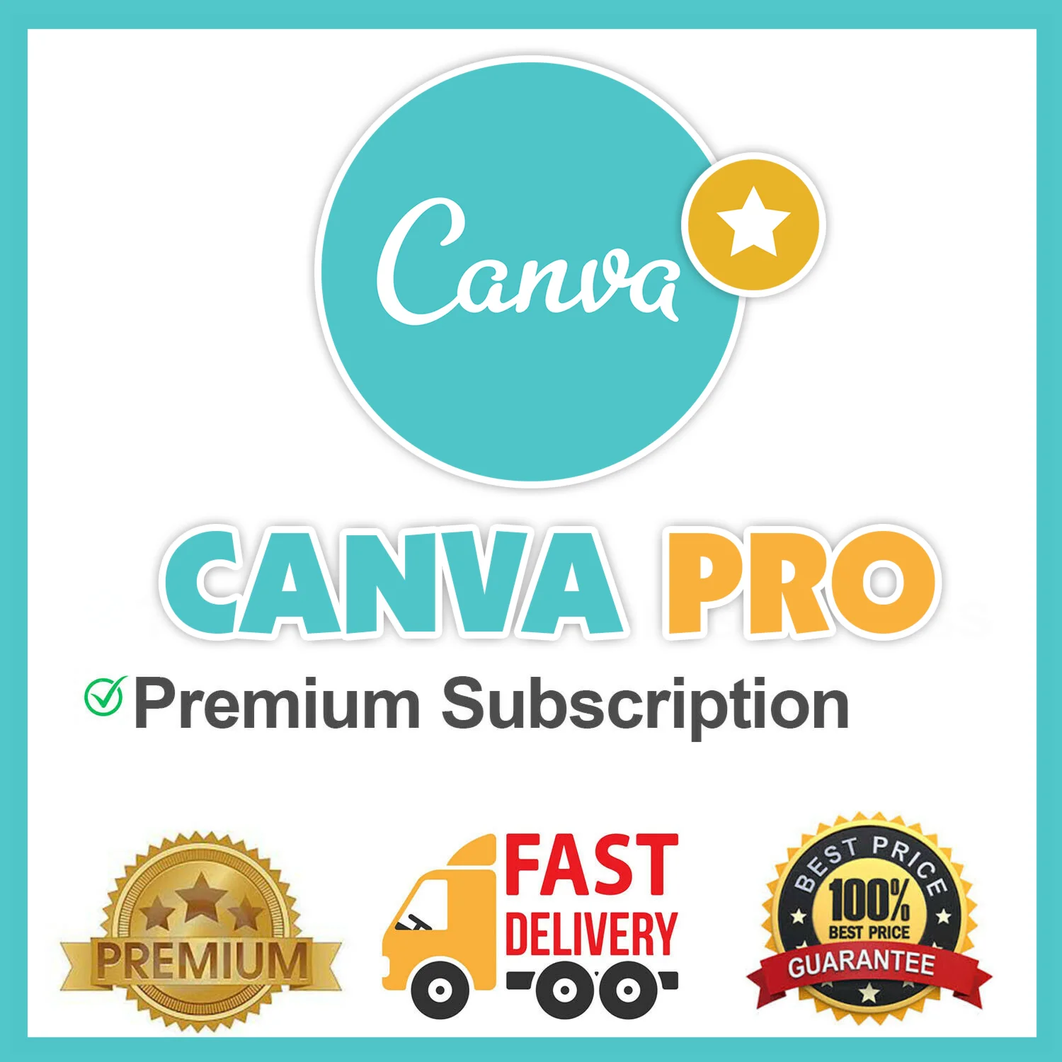 Canva Pro ⭐ Personal Account | for 1 Month