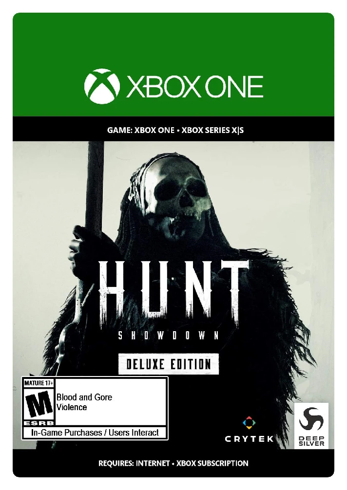 ✅ Hunt: Showdown - Deluxe Edition XBOX ONE X|S Key 🔑