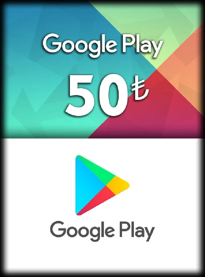 50 TL - Google Play gift card (Official KEY) Turkey