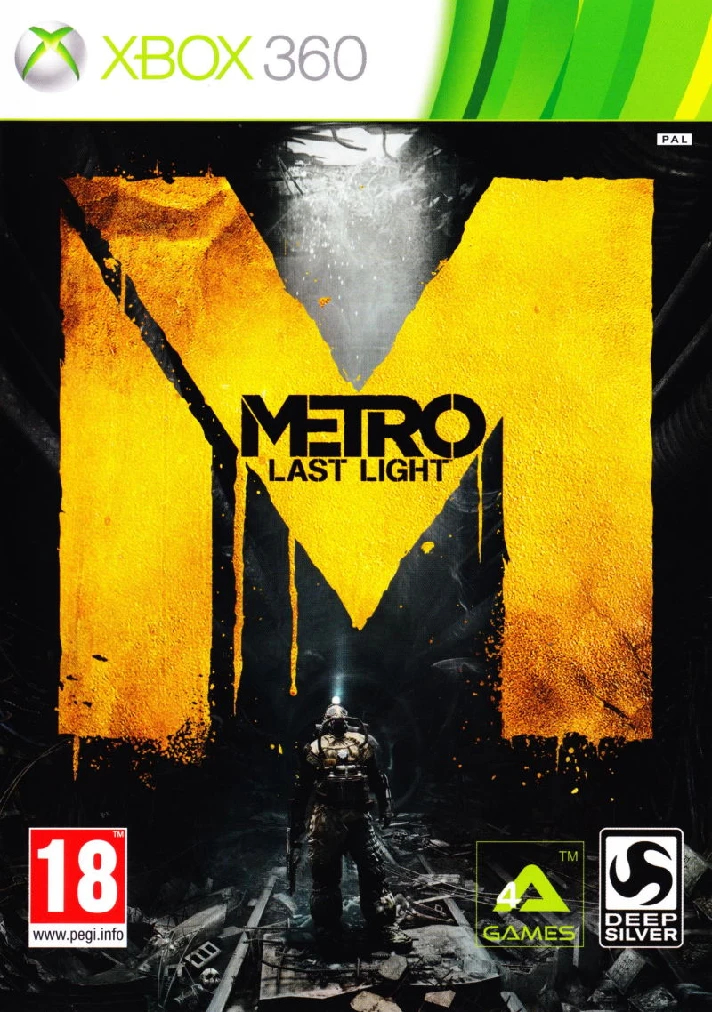 09 XBOX 360 Metro 2033 + Last Light + 5