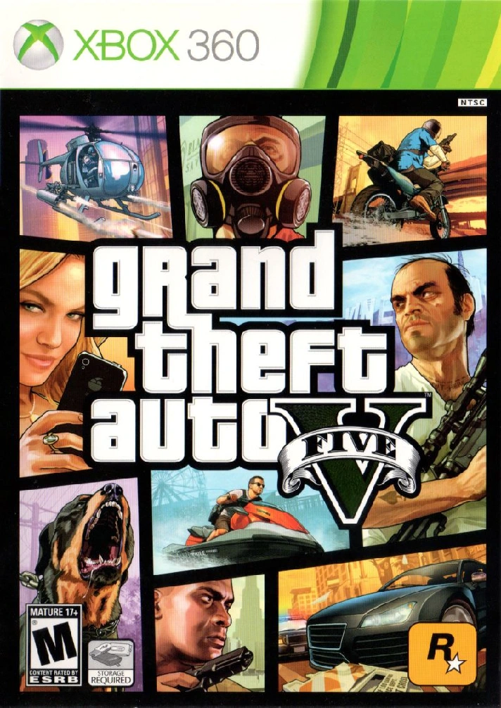 07 XBOX 360 Grand Theft Auto V / GTA 5