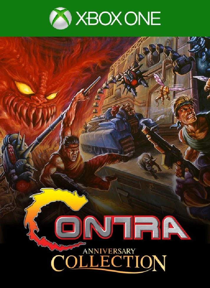 ✅ Contra Anniversary Collection XBOX ONE X|S Key 🔑