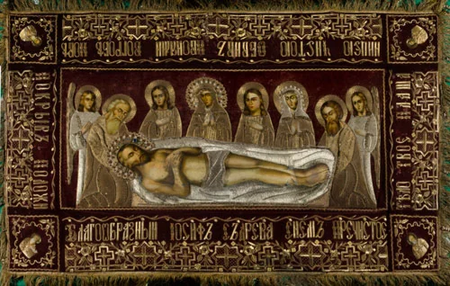 Плащаница Иисуса Христа_003(220х140см)слои