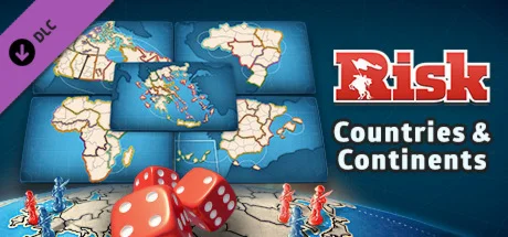 RISK: Global Domination - Countries & Continents Map Pa