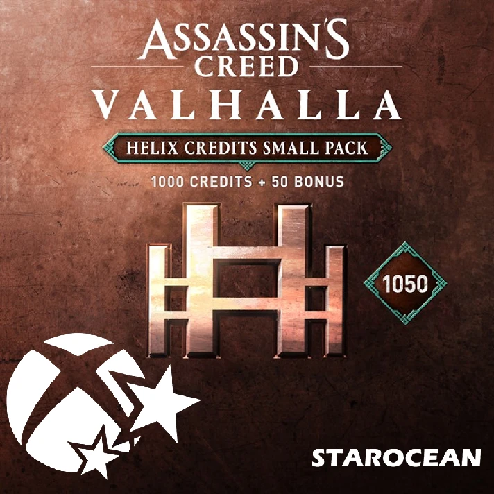 ⭐Assassin´s Creed Valhalla - Helix credits (1050) XBOX