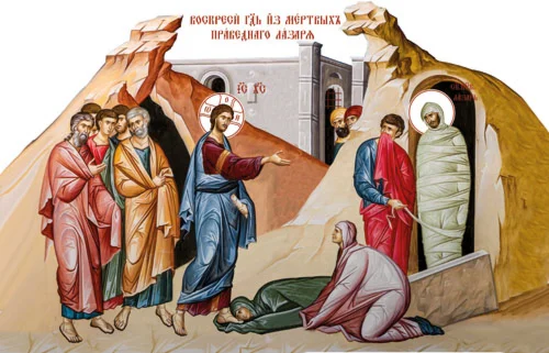 Воскрешение праведного Лазаря_001(140х90см)слои-каналы