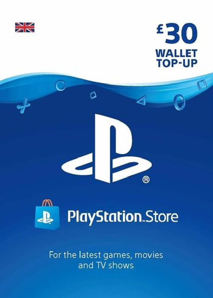 Playstation Network PSN £30 (UK)