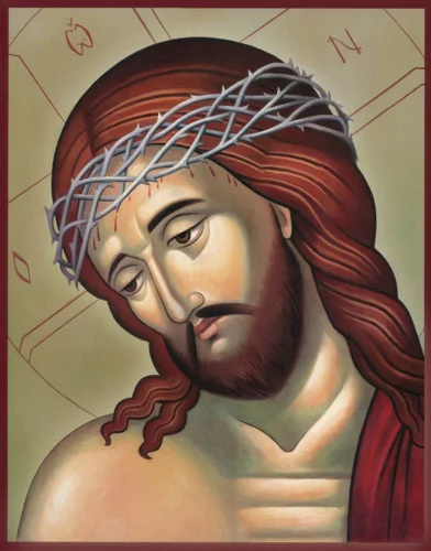 Иисус Христос в терновом венце_002(100х127см)