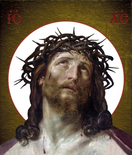Иисус Христос в терновом венце_004-2(80х94см)слои-канал