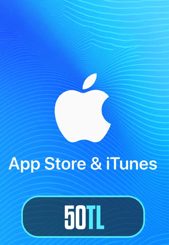 🎁0% FEE🌟 50 TL - ITUNES GIFT CARD (TURKEY)