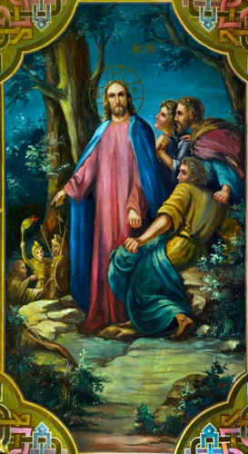 В Гефсиманском саду_001(137х251см)