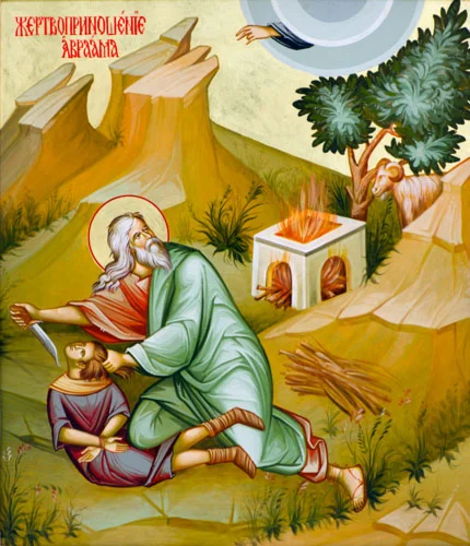 Жертвоприношение Авраама_001(75х87см)