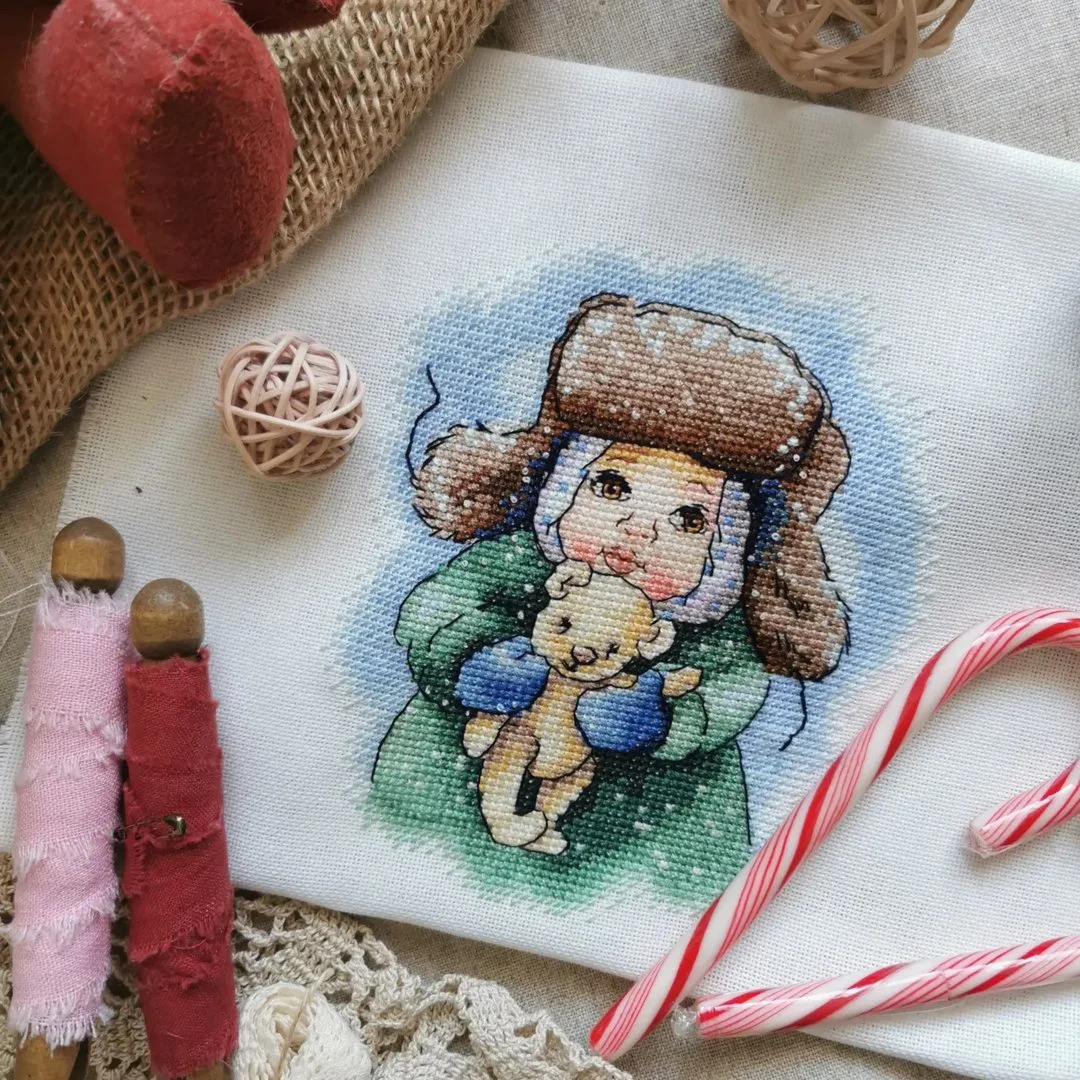 Эксклюзивная схема для вышивки крестом 