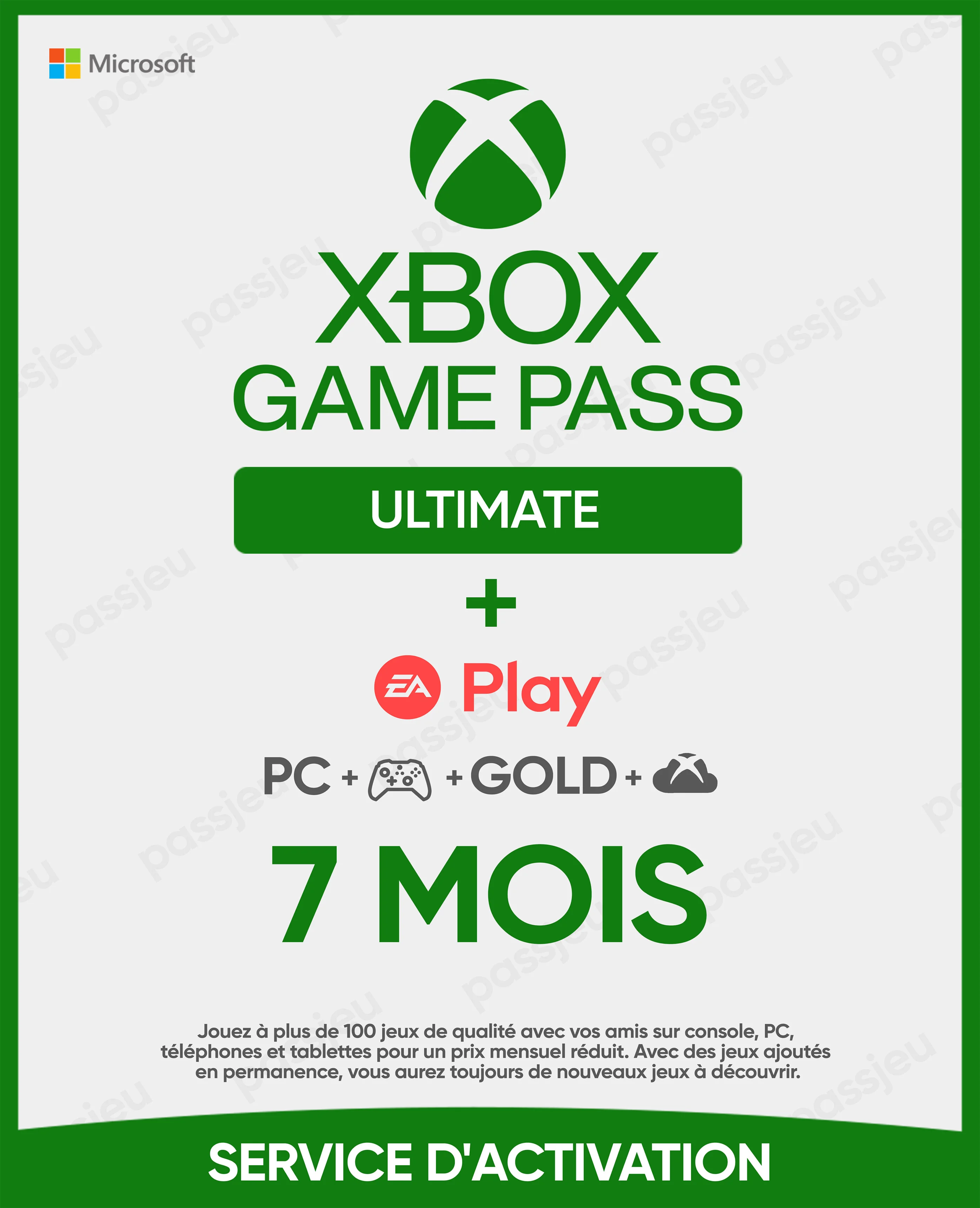 7 Mois Gamepass Ultimate